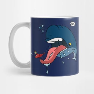 Krill's Life vs Blue Whale Mug